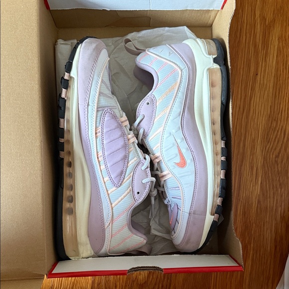 Nike Shoes - Nike Women's Sneakers - Pastel Purple and White